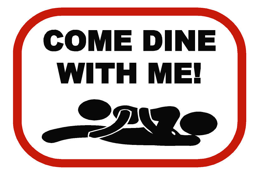 Dine With Me Decal