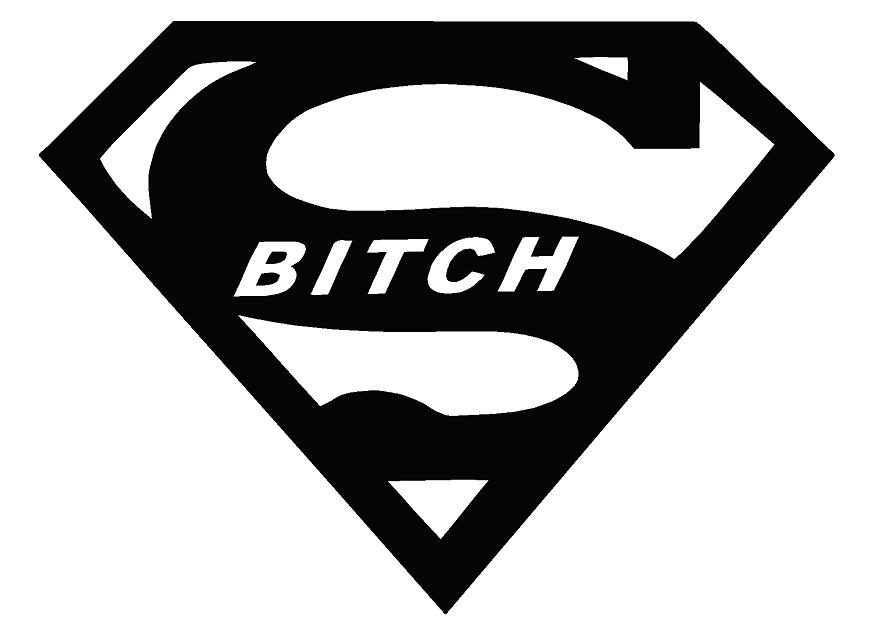 Super Bitch Decal