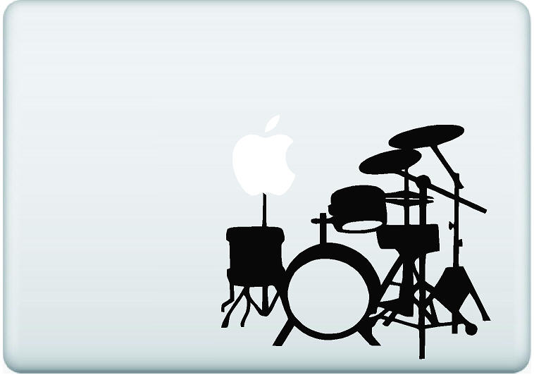 Drumset Decal