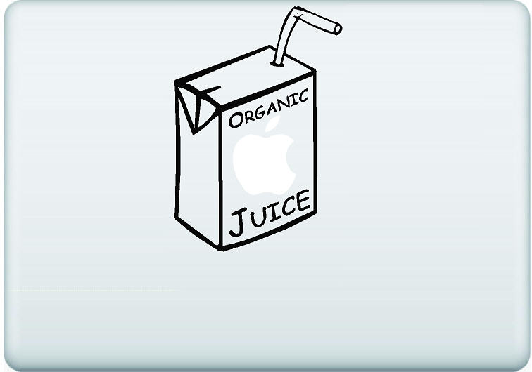 Apple Juice - Organic Decal