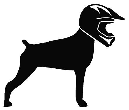 Moto-Dog - Rottweiler Decal