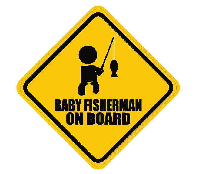 Baby On Board - Fisherman