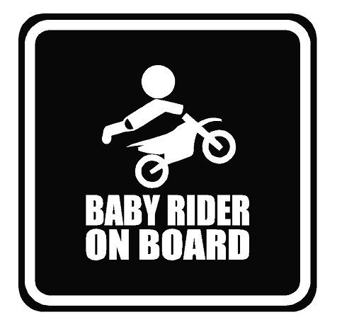 Baby On Board - Motocross - Click Image to Close
