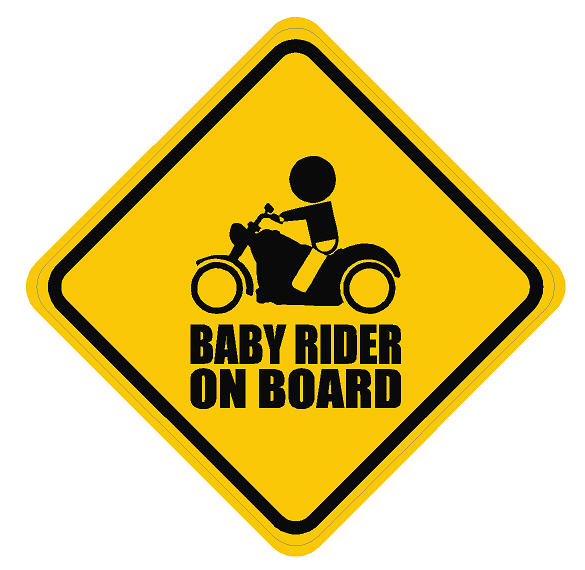Baby On Board - Motorcycle