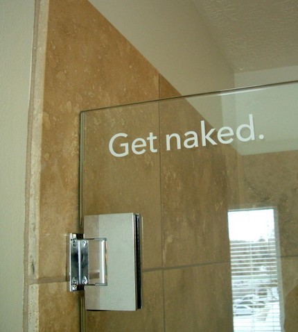 Get Naked Wall Decal