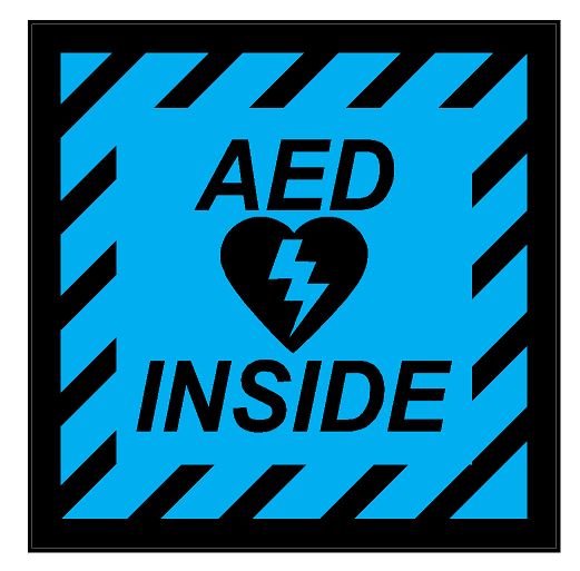 AED Inside Decal