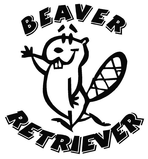 Beaver Retriever Decal