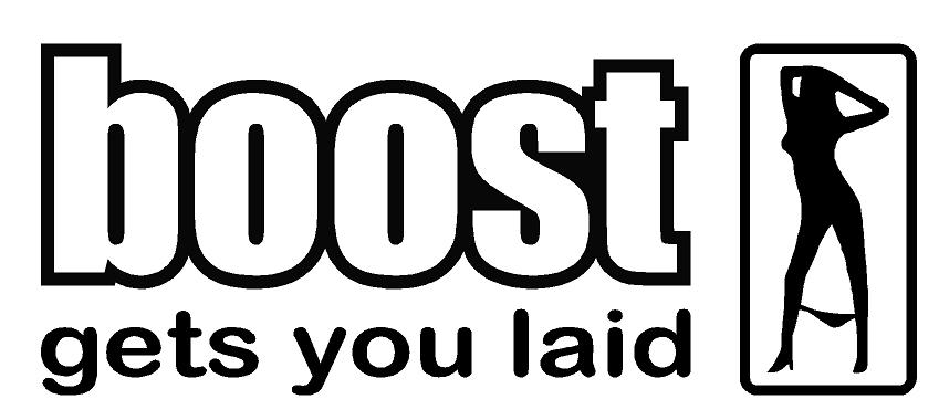 Boost Gets You Laid Decal