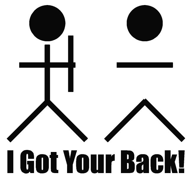 I Got Your Back Decal