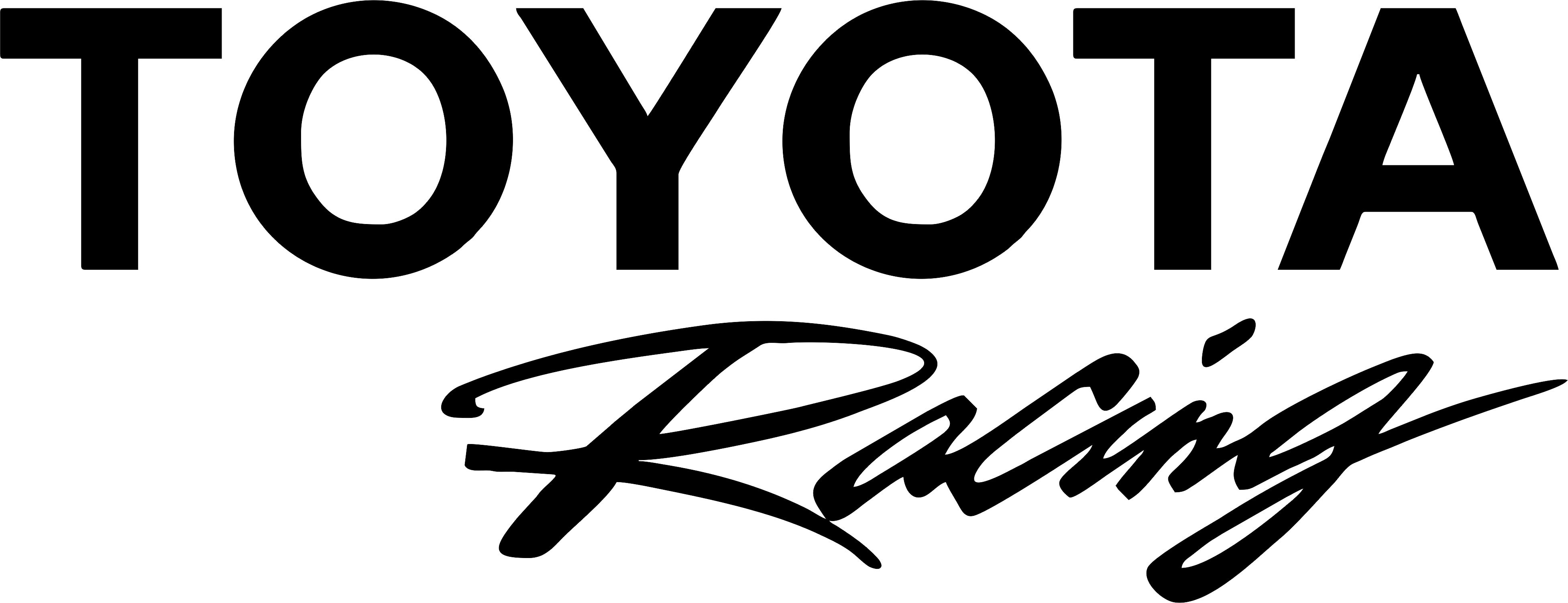 Toyota Racing Decal - Click Image to Close