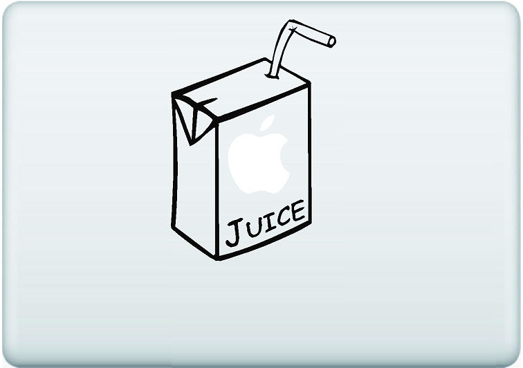 Apple Juice Decal