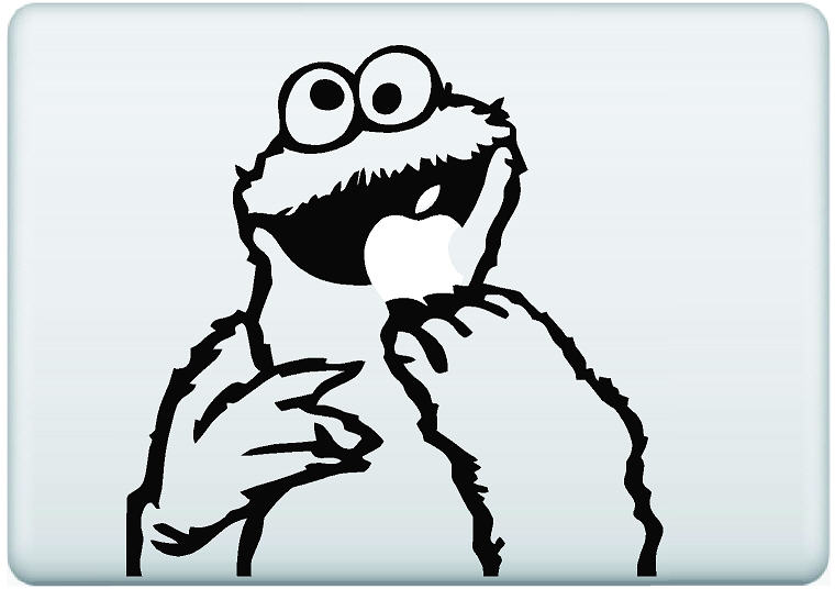 Cookie Monster Decal - Click Image to Close