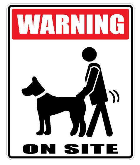 Warning: Dog F**king On Site - Click Image to Close