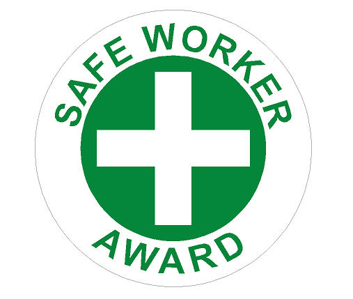 Safe Worker Award Decal