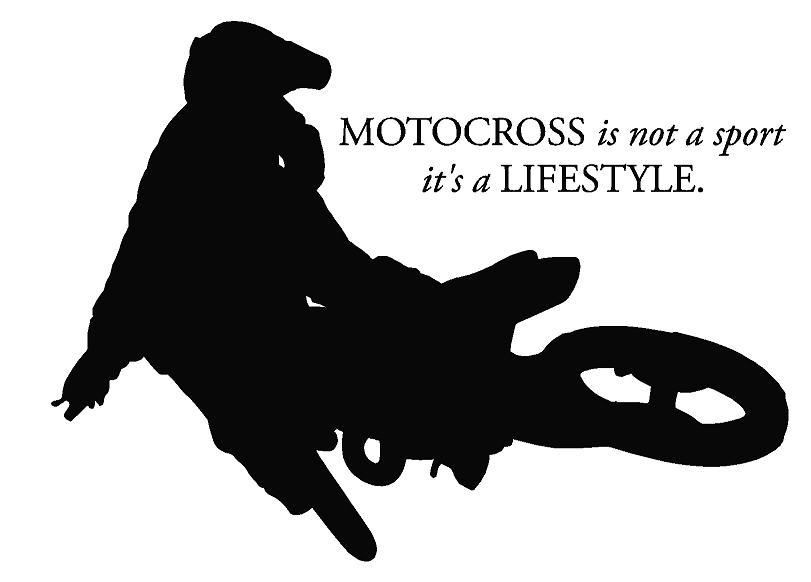 Motocross Is A Lifestyle Wall Decal