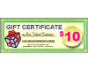 Gift Certificate $10.00
