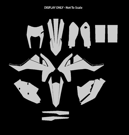KTM EXC 125-450f 2017 Template